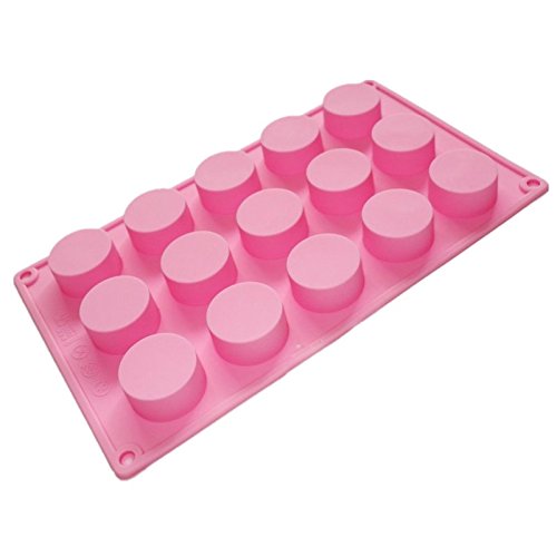 Vancgoods 15 Bar Runde Soap-Form-Form-Silikon-Gelee-Plastik-Lehm-Fertigkeit-Kunst-DIY Mold Vancgoods 15 Bar Runde Soap-Form-Form-Silikon-Gelee-Plastik-Lehm-Fertigkeit-Kunst-DIY Mold von Vancgoods