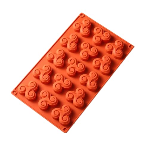 Vancgoods 15 Hohlraum Mini Triskell Form Praline-Silikon-Form-Form Eiswürfel Harz Lehmform Silikon-Party-Hersteller Vancgoods 15 Hohlraum Mini Triskell Form Praline-Silikon-Form-Form Eiswürfel Harz Lehmform Silikon-Party-Hersteller von Vancgoods