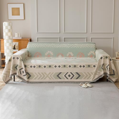 VanderHOME Chenille Couch Überwurf, Sofa Überzug 1/2/3/4 Sitzer, Multifunktionaler Sofabezug, Geometrischer Sofabezug,Wendbare Sofadecke 180 * 230cm-Grüne Geometrie VanderHOME Chenille Couch Überwurf, Sofa Überzug 1/2/3/4 Sitzer, Multifunktionaler Sofabezug, Geometrischer Sofabezug,Wendbare Sofadecke 180 * 230cm-Grüne Geometrie von VanderHOME