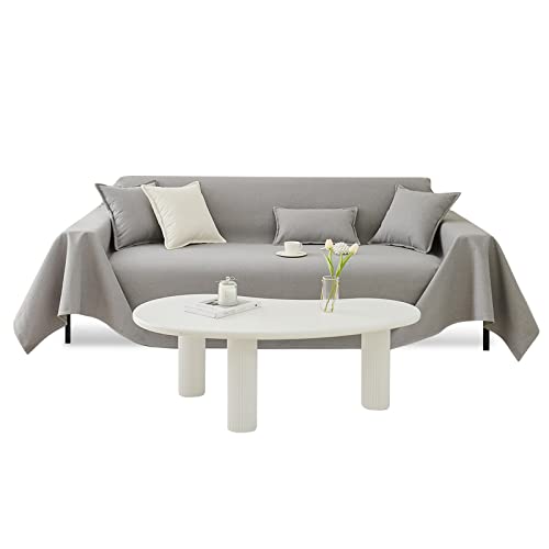 VanderHOME Hochwertig Einfarbig Wohndecke Sofa überwurfdecke 1/2/3 Sitz Dekorativen Weich Bequem Couch Überwurf Groß Vielseitig Sofaüberwurf Die Erste Wahl für Familie Reisen Büro 190*150cm Hellgrau VanderHOME Hochwertig Einfarbig Wohndecke Sofa überwurfdecke 1/2/3 Sitz Dekorativen Weich Bequem Couch Überwurf Groß Vielseitig Sofaüberwurf Die Erste Wahl für Familie Reisen Büro 190*150cm Hellgrau von VanderHOME
