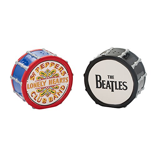 Beatles Drum Salz- und Pfefferstreuer, Keramik von Vandor