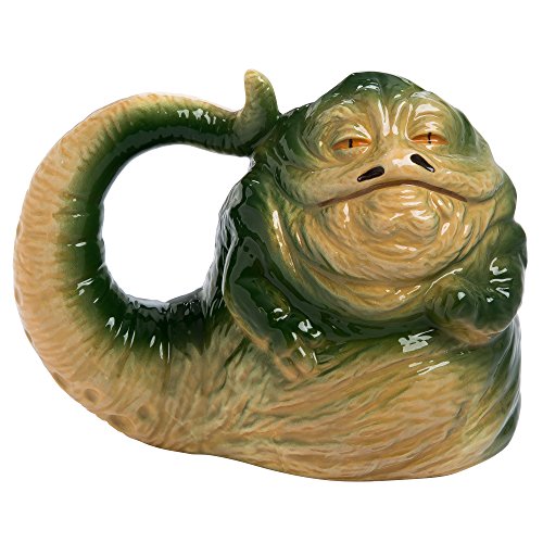 Vandor 55695 Star Wars Jabba the Hutt Kaffeetasse aus Keramik, 591 ml von Vandor