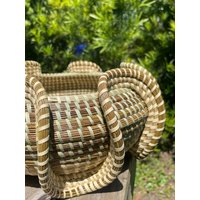 Runder Elefanten-Ohr-Korb von VanessaRbaskets