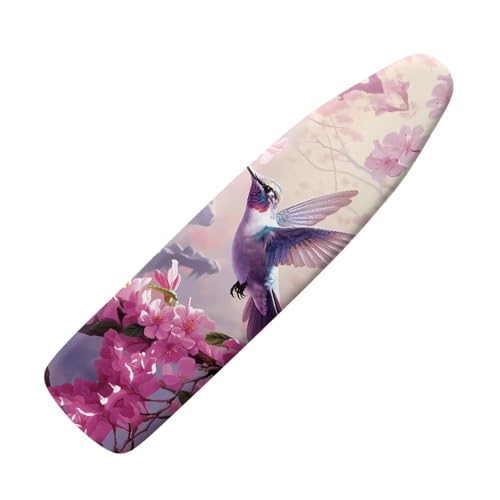 Vanideaoty Bügelbrettbezug mit Polsterung, Standardgröße, 38,1 x 137,2 cm, mit Polsterung, Klettverschluss, Rosa Vanideaoty Bügelbrettbezug mit Polsterung, Standardgröße, 38,1 x 137,2 cm, mit Polsterung, Klettverschluss, Rosa von Vanideaoty