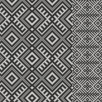 Versandkostenfrei Kelim - Muster Dekorative Pvc-Vinyl -Matte Linoleumteppich - Dunkelgrauk - 210 von VanillHomeDecor