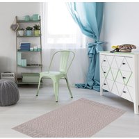 Versandkostenfrei Kelim - Muster Dekorative Pvc-Vinyl -Matte Linoleumteppich - Grauk - 411 von VanillHomeDecor