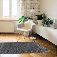 Versandkostenfrei Kelim - Muster Dekorative Pvc-Vinyl -Matte Linoleumteppich - Grauk - 411 von VanillHomeDecor