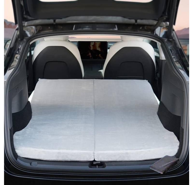 Vanit Campingliege Matratze passend für Tesla Model Y Campingmatratze Faltmatratze Klappm von Vanit
