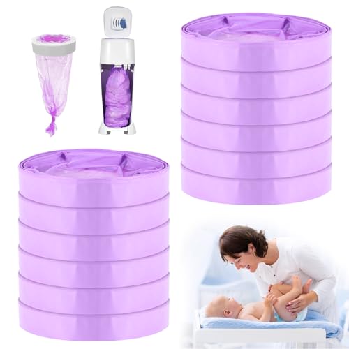 Vankarr Windeleimer Nachfüllkassetten 12 Stück Nachfüllfolie für Windeleimer Nachfüllbeutel Kompatibel mit Allen Windeleimer von Vankarr