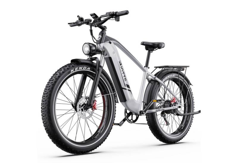 Vankel E-Bike Cityrad 48V 18Ah 864Wh 100km Reichweite 20x4,0Reifen7Gang Elektrisches, 7 Gang Shimano Schaltwerk, Kettenschaltung, Heckmotor, 864 Wh, Fat-Tire E-Mountainbike von Vankel