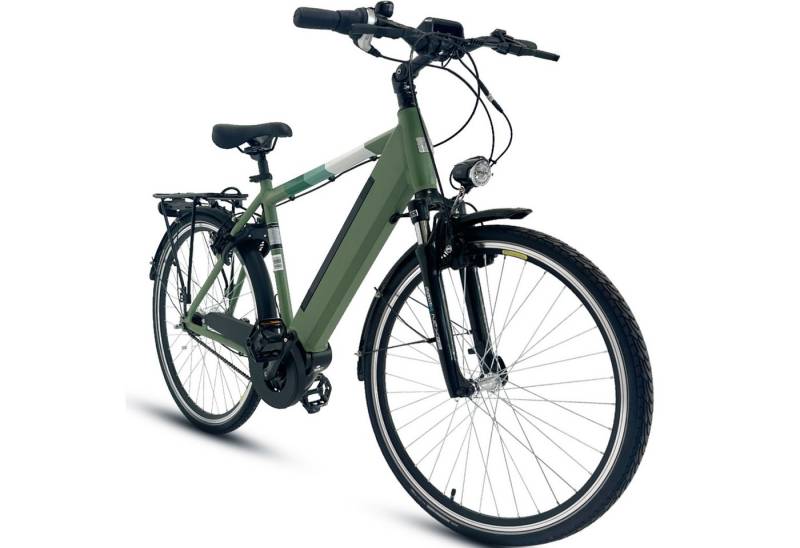 Vankel E-Bike Cityrad Elektrofahrrad V11x/V12x Damen u. Herren 700×40C 360WH Pedelec, 7 Gang SHIMANO NEXUS Schaltwerk, Nabenschaltung, Mittelmotor, 360 Wh, 100 km Reichweite 24,5 kg Leichtbau 130 kg Zuladung!Pedelec von Vankel