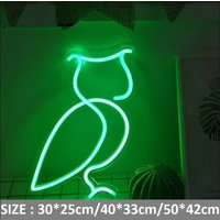 Led Tier Eule Acryl Neon Schild Flexibles Neonlicht Shop Dekor Ladenleuchte Eulenlicht von Vannarithlighting