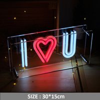 Love Leuchtreklame Neon Buchstaben Box Dekor Hochzeitsvorschlag Ehe Jahrestag von Vannarithlighting