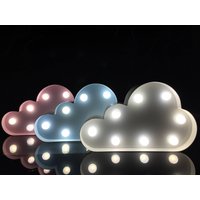 Wolke Nachtlicht, Kinder Kinderzimmer Dekor, Metall-Led-Lampe Wolke Nachtlicht, Kinder Kinderzimmer Dekor, Metall-Led-Lampe von Vannarithlighting