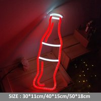 Soda Drink Neon Schild Mit Acrylplatte Usb Powered Led Neonlicht Decor Party Bar Pub von Vannarithlighting