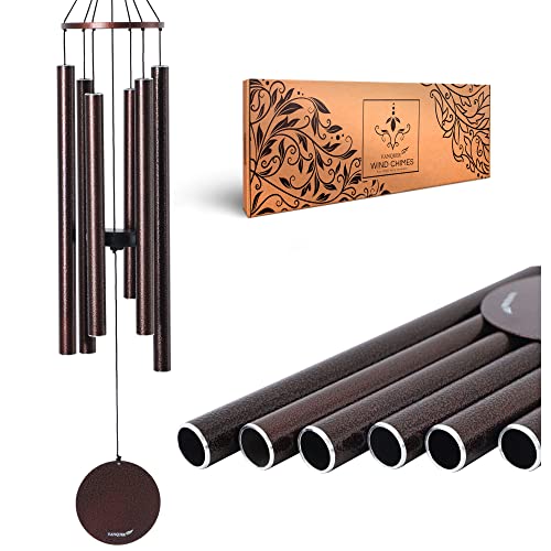 Vanquer Windspiel für den Außenbereich, tiefer Ton, 96,5 cm, Windspiel für den Außenbereich, tiefer Ton, Windspiel, Gedenk-Windspiel, Beileidsgeschenk, Garten, Terrasse, Heimdekoration (96,5 cm, Vanquer Windspiel für den Außenbereich, tiefer Ton, 96,5 cm, Windspiel für den Außenbereich, tiefer Ton, Windspiel, Gedenk-Windspiel, Beileidsgeschenk, Garten, Terrasse, Heimdekoration (96,5 cm, von Vanquer