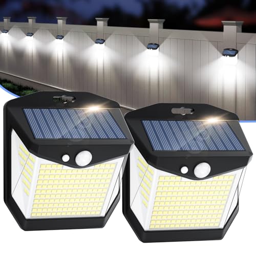 Vanranger Solarlampen LED Außen mit Bewegungsmelder Aussen Solar Lampe 3 Modi 248 LED Outdoor Strahler IP65 mit 270°Beleuchtungswinkel Wasserdichte Solarlampe 2 Stück Vanranger Solarlampen LED Außen mit Bewegungsmelder Aussen Solar Lampe 3 Modi 248 LED Outdoor Strahler IP65 mit 270°Beleuchtungswinkel Wasserdichte Solarlampe 2 Stück von Vanranger