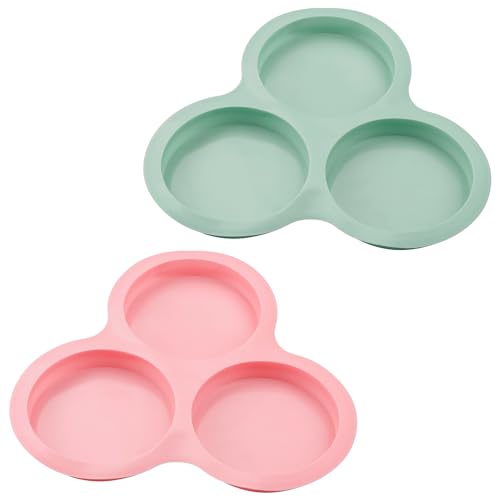 Vanyibro 2 Silikon-Muffinformen, Backblech für Cupcake-Förmchen, Eier-Muffin-Maker und Luftfritteusen-Eierform, kompatibel mit 6QT-10QT Luftfritteusen von Vanyibro