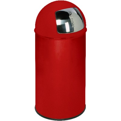 Abfallsammler 50 l rot 740 x 380mm von Var