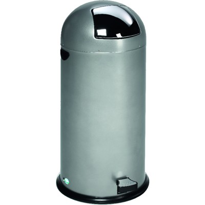 Abfallsammler 52 l silber 890 x 380mm von Var