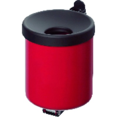 Sicherheits-Wandascher H 100mm, rot von Var