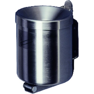 Sicherheits-Wandascher H 160mm Edelstah von Var