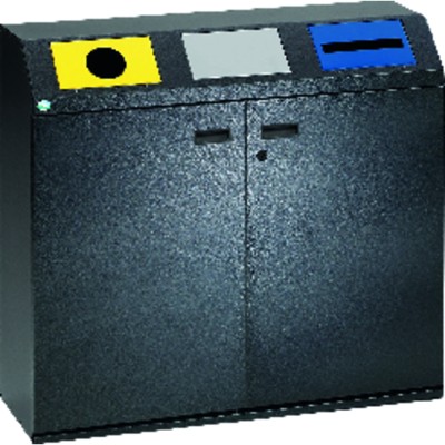 Wertstoffsammelstation WS 97 silber von Var