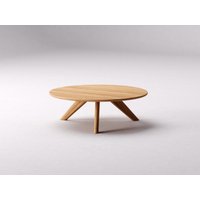 Moderner Runder Couchtisch Aus Massiver Eiche - Scandi-stil Moderner Runder Couchtisch Aus Massiver Eiche - Scandi-stil von VarbrosHome