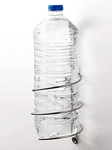 Vardesign Dosenhalter Wasserflaschenhalter Einzel Industrieller Flaschenhalter Wandmontierter Rostfreier Stahl 316 große Beständigkeit poliertes Finish Stark und Robust von Vardesign
