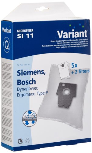 Variant 336401709 5 SI11 Microvlies Staubsaugerbeutel mit Microfilter von Variant