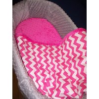 Minky Bassinet Sets - Decke Und Bogen Minky Bassinet Sets - Decke Und Bogen von VariegatedThread