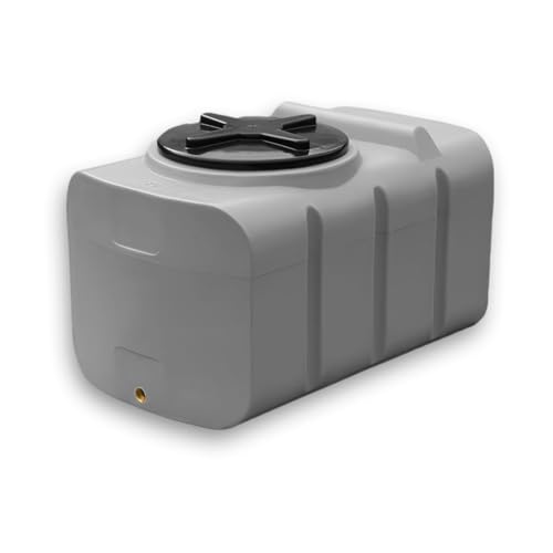 Varile 180L Trinkwassertank | BPA-Frei | integriertes 3/4" Messinggewinde | Made in EU | Lebensmittelgeeignet (Grau) von Varile