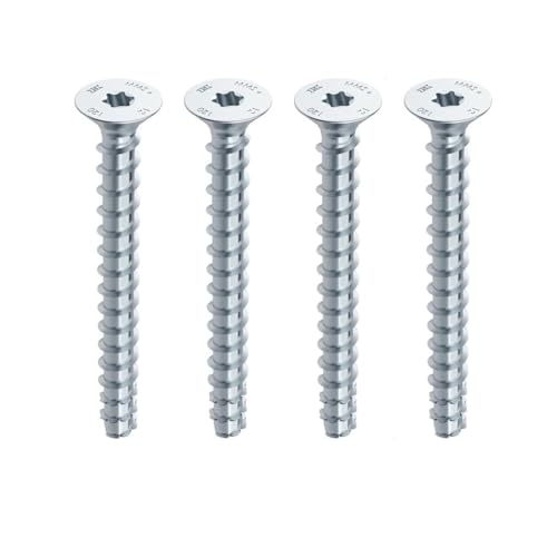 Varile Schachtdeckel Montage-Set | HECO Multi-Monti-plus Betonschrauben 7.5x50 inkl. Montageanleitung von Varile