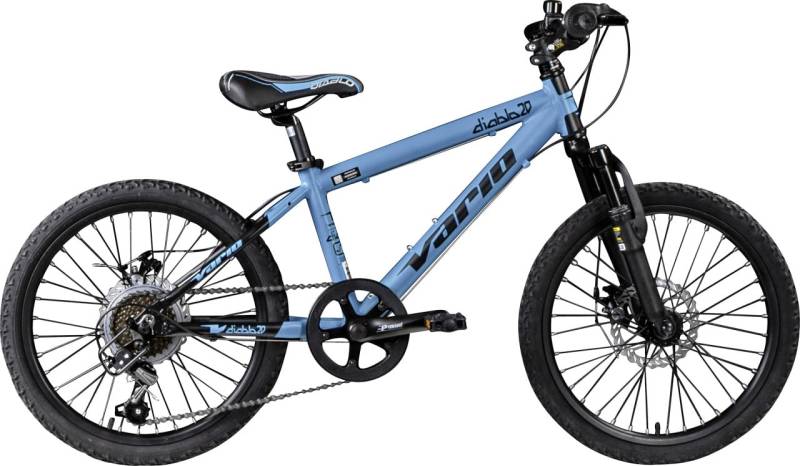Vario Mountainbike XC DIABLO 20 DISK 20 Zoll RH 30cm 6-Gang blau schwarz von Vario Denver