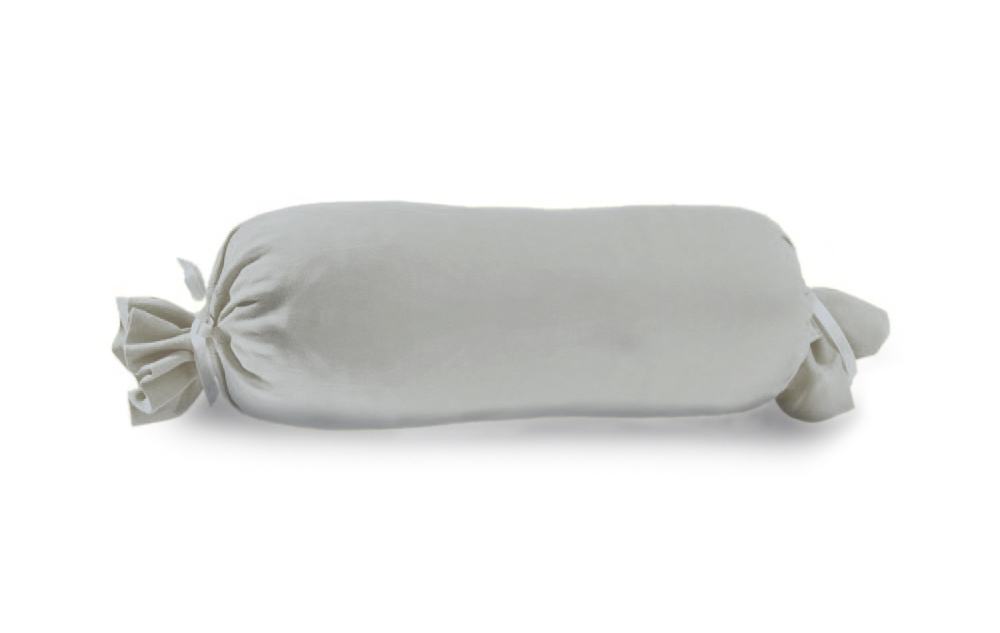Vario Kissenbezug Jersey für Nackenrolle, granit, 15 x 40 cm von Vario