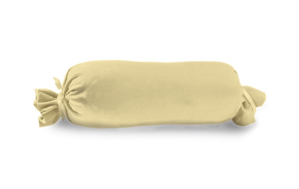 Vario Kissenbezug Jersey für Nackenrolle, pfirsich, 15 x 40 cm von Vario