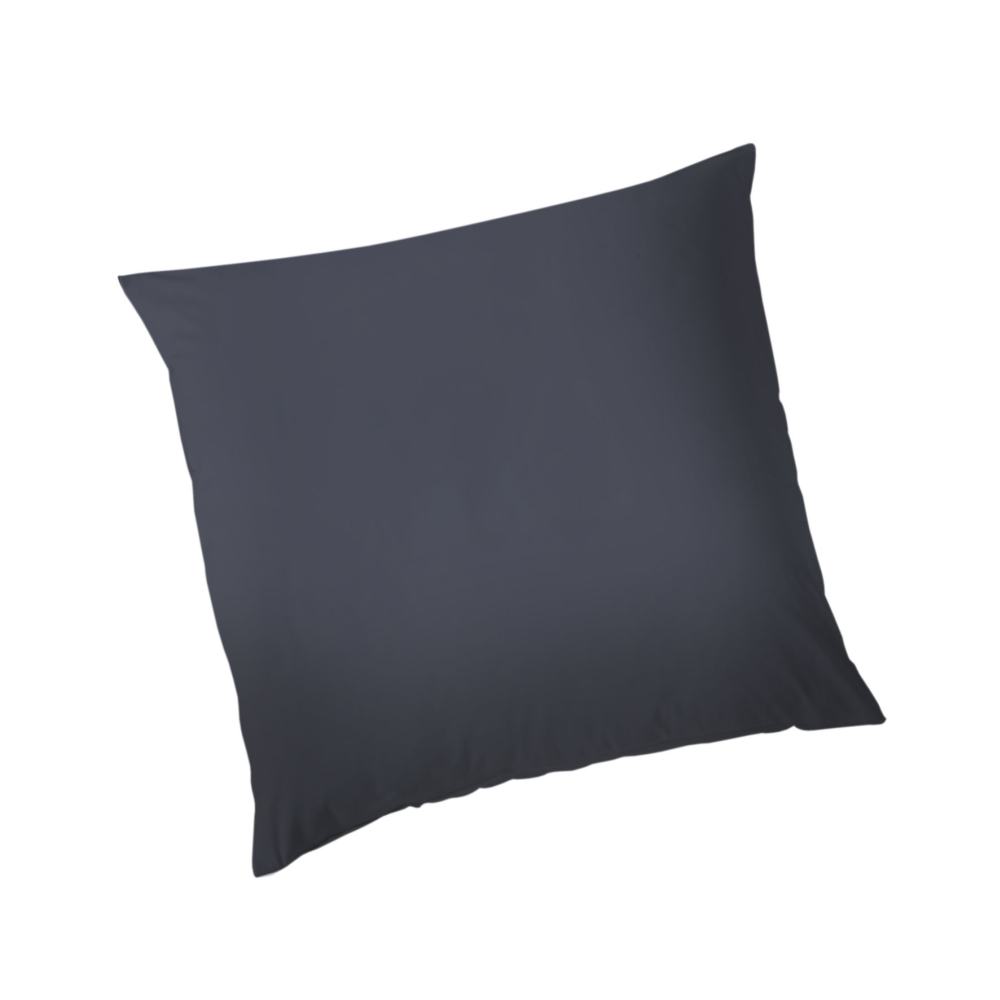 Vario Kissenbezug Jersey schwarz, 80 x 80 cm von Vario