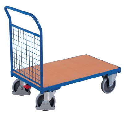 Stirnwandwagen 500kg mit Drahtwand, MDF-Platte 1230 x 800mm von Variofit
