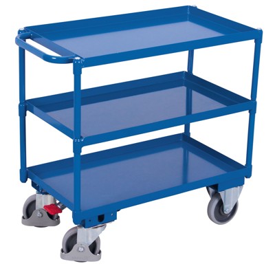 Tischwagen 400kg 845 x 495mm 3 Stahlwannen von Variofit