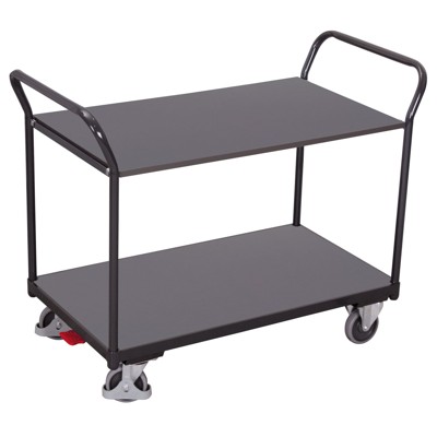 Tischwagen mit 2 Ladeflächen sw-500.502/AG von Variofit