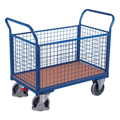 Vierwandwagen 500kg 1000 x 650mm Draht von Variofit