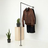 Industrial Design Garderobe, Kleiderständer & Kleiderstange Für Wandmontage Stand von VariousDesignShop