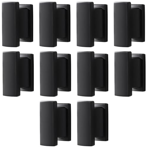 Varku Nordische Schrankgriffe, modern, vergoldet, Zinklegierung, quadratisches Design mit Fingerabdruck-resistenter Oberfläche, inklusive Schrauben für einfache Installation, 10 Stück Varku Nordische Schrankgriffe, modern, vergoldet, Zinklegierung, quadratisches Design mit Fingerabdruck-resistenter Oberfläche, inklusive Schrauben für einfache Installation, 10 Stück von Varku