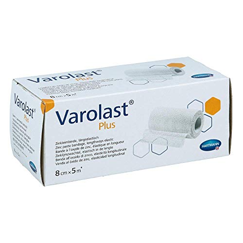 Varolast Plus, Zinkleimverband, 8 cm x 5 m Varolast Plus, Zinkleimverband, 8 cm x 5 m von Hartmann