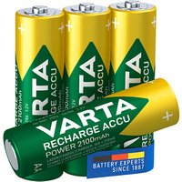 4 VARTA Akkus RECHARGE ACCU Power Mignon AA 2.100 mAh von Varta