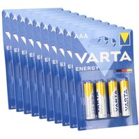 40x Varta Energy AlMn aaa 1,5V Micro Batterie im 4er Blister 40x Varta Energy AlMn aaa 1,5V Micro Batterie im 4er Blister von Varta
