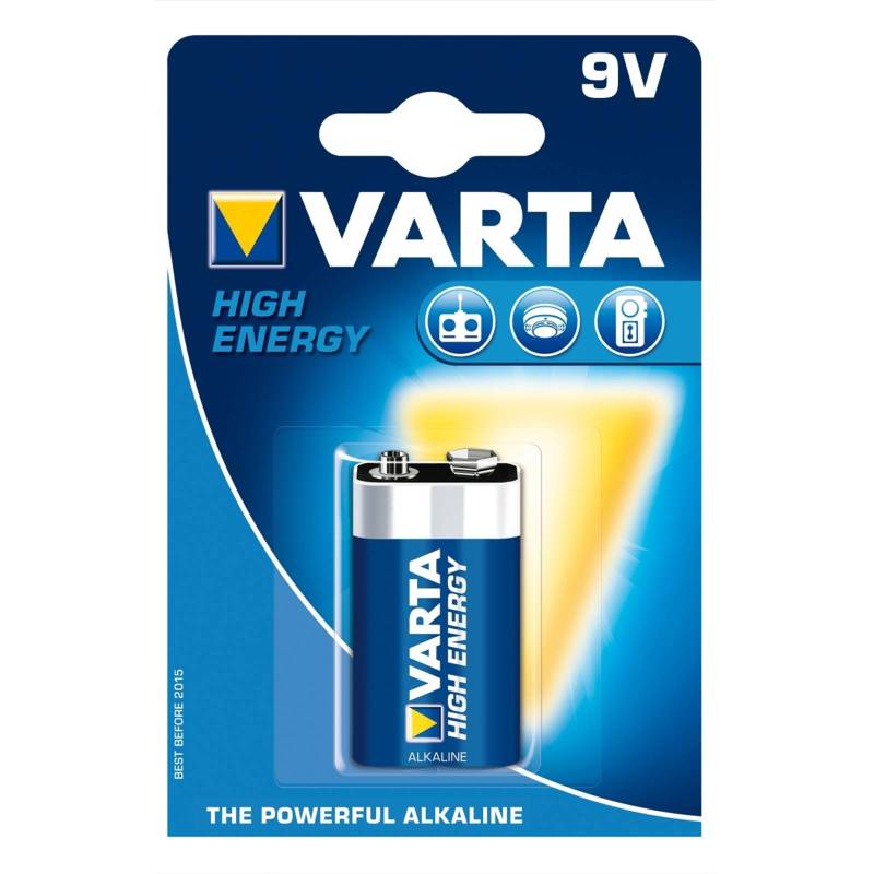 9V E-Block 4922 High Energy von Varta