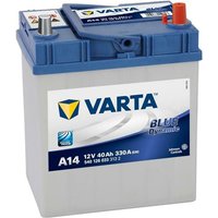 A14 Blue Dynamic 12V 40Ah 330A Autobatterie 540 126 033 inkl. 7,50€ Pfand - Varta von Varta