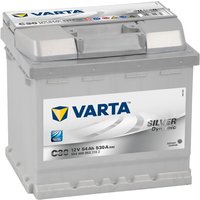 Varta - C30 Silver Dynamic 12V 54Ah 530A Autobatterie 554 400 053 inkl. 7,50€ Pfand von Varta