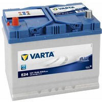 Varta - E24 Blue Dynamic 12V 70Ah 630A Autobatterie 570 413 063 inkl. 7,50€ Pfand von Varta